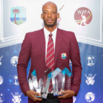 The Big Winner of the Night Roston Chase with his 4 awards